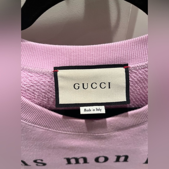 Gucci pink crew neck top - Picture 7 of 9